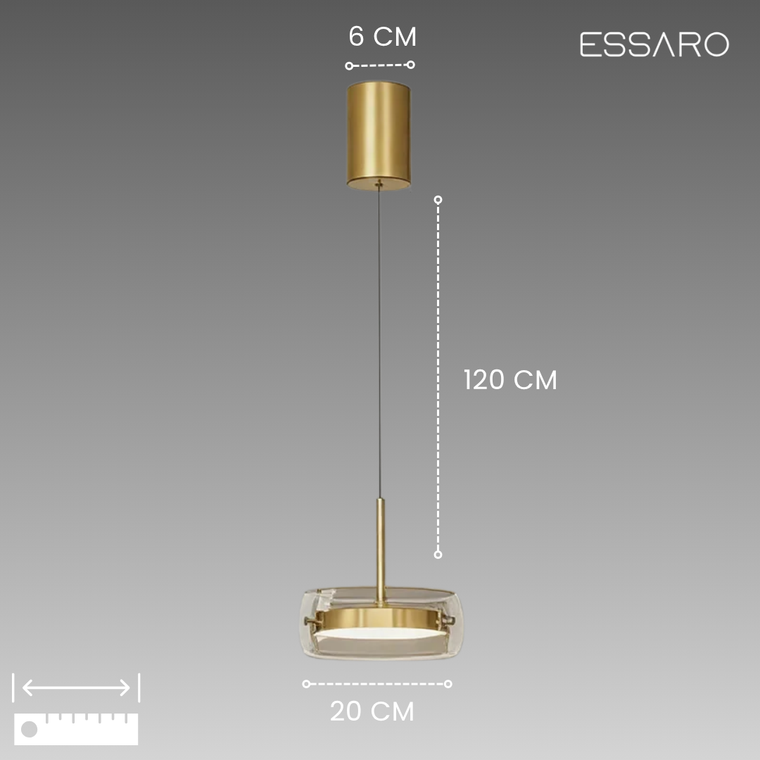 Esraa | Glass Pendant Light