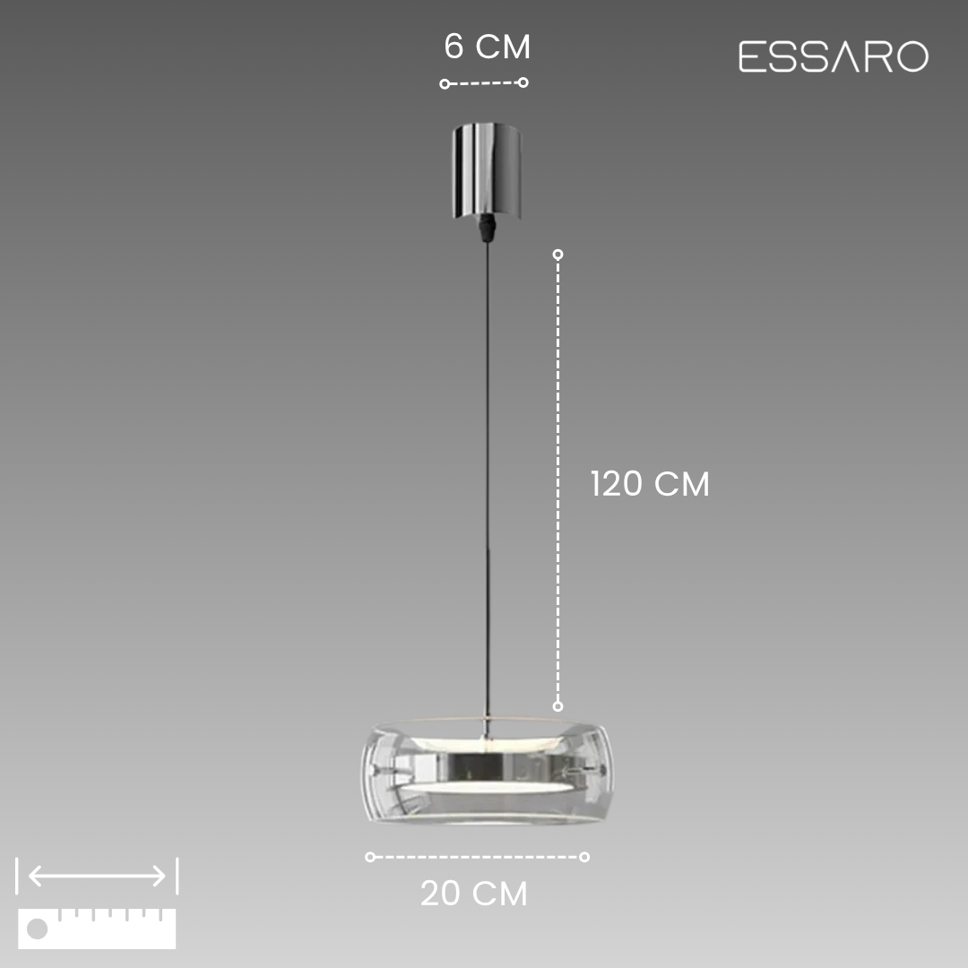 Esraa | Glass Pendant Light