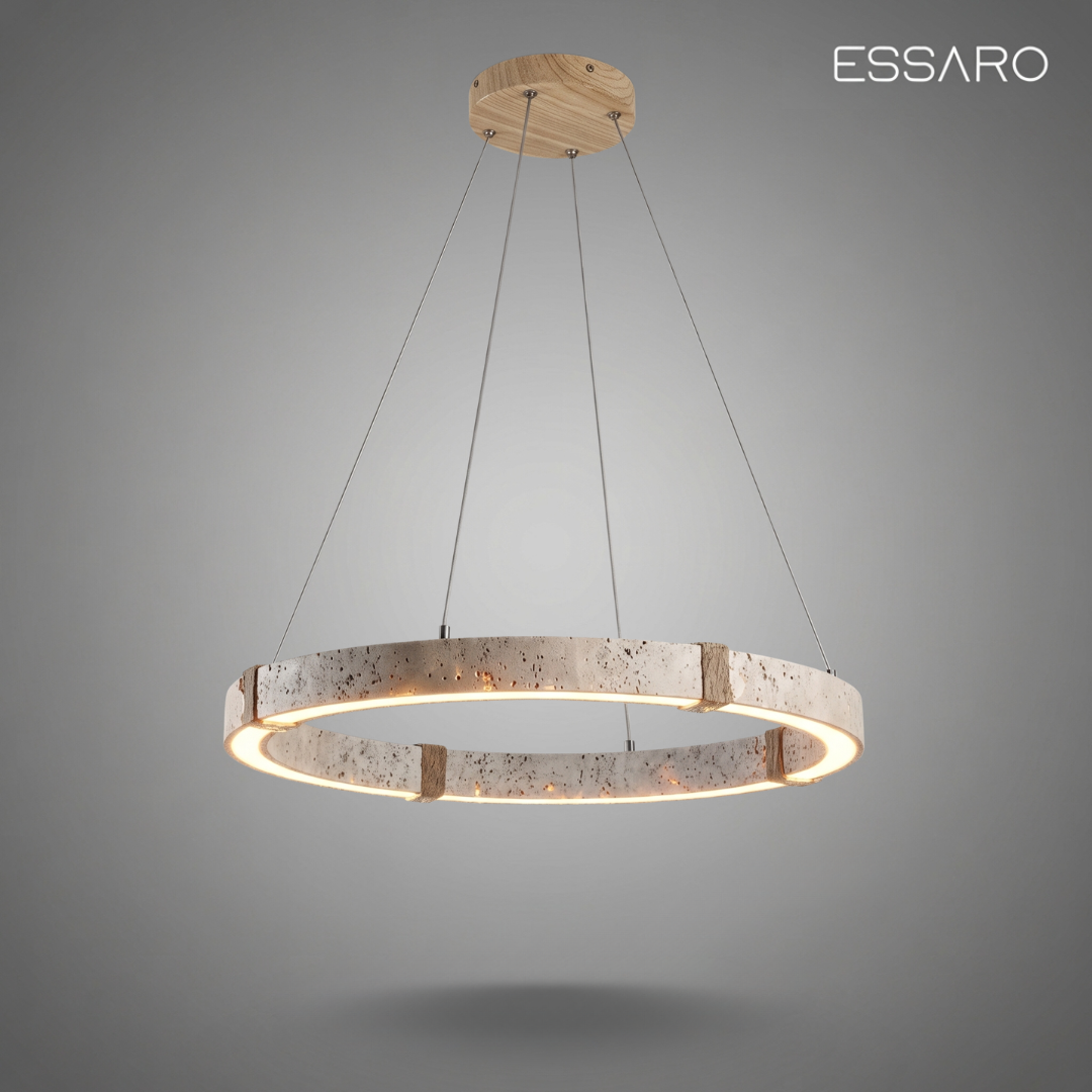 Rome | Travertine Pendant Light