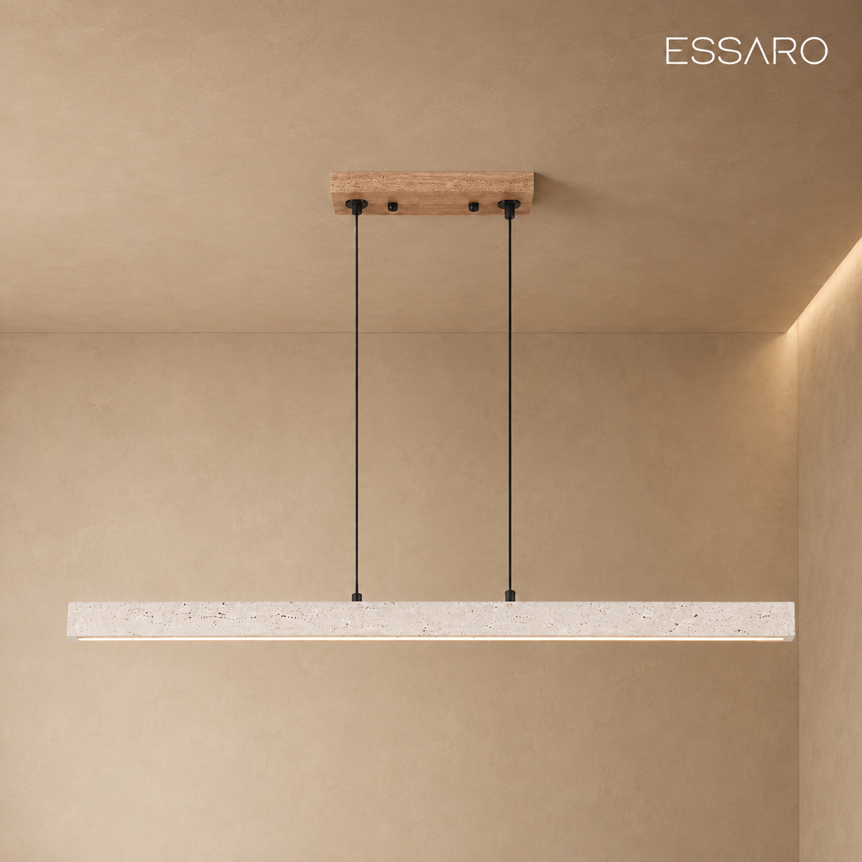 Rome | Travertine Pendant Light