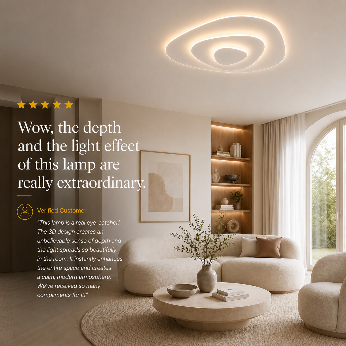 Amira | LED Ceiling Light
