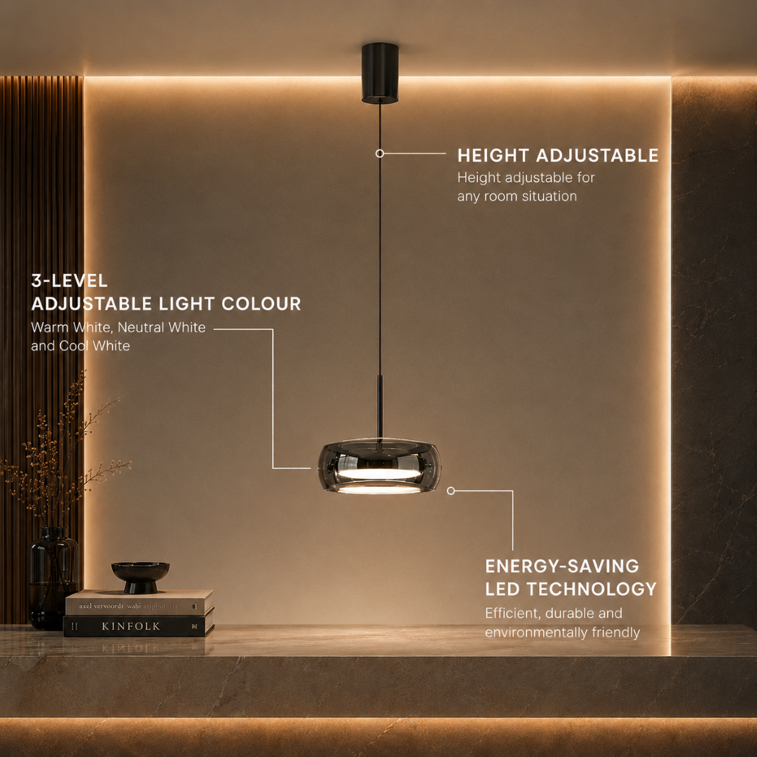 Esraa | Glass Pendant Light