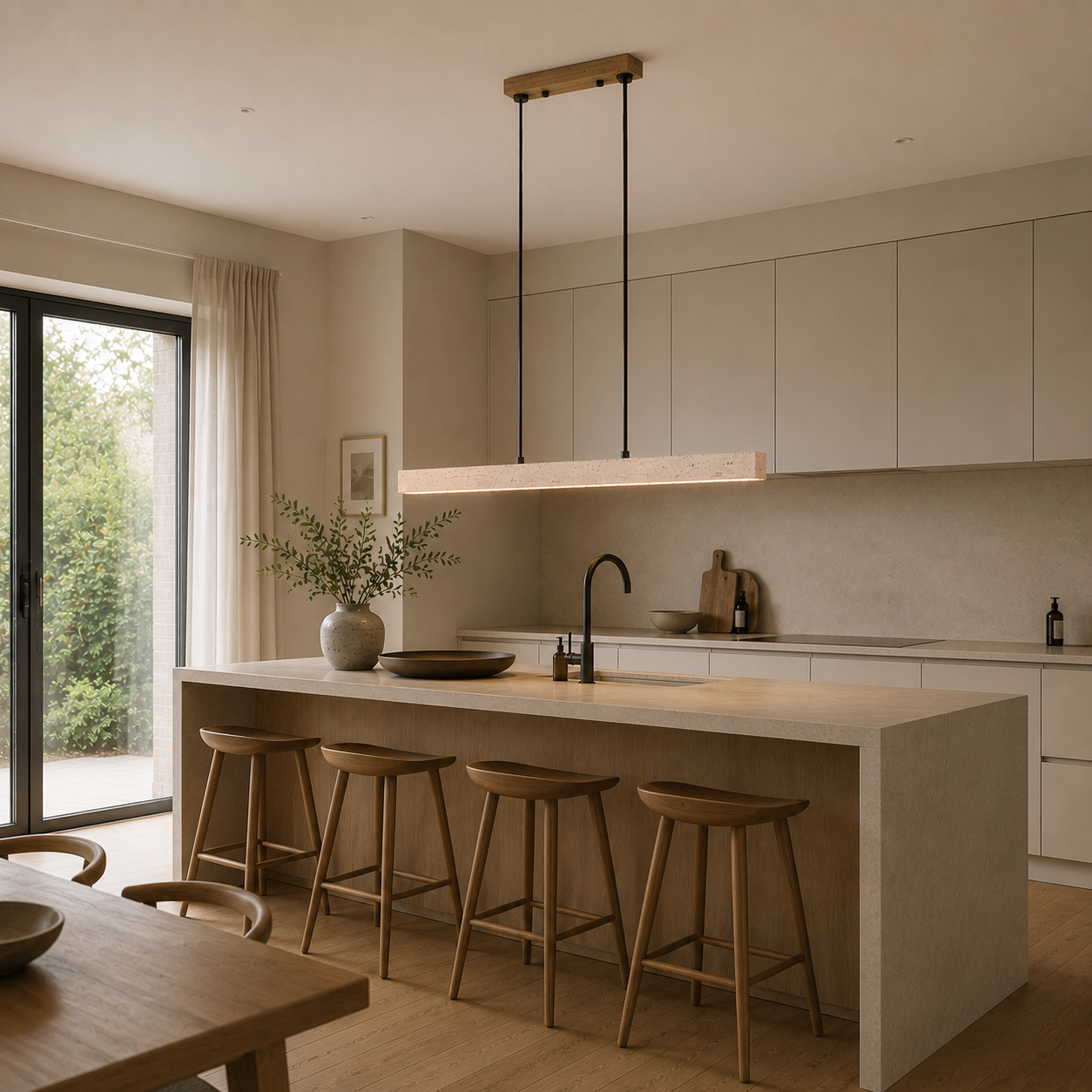 Rome | Travertine Pendant Light