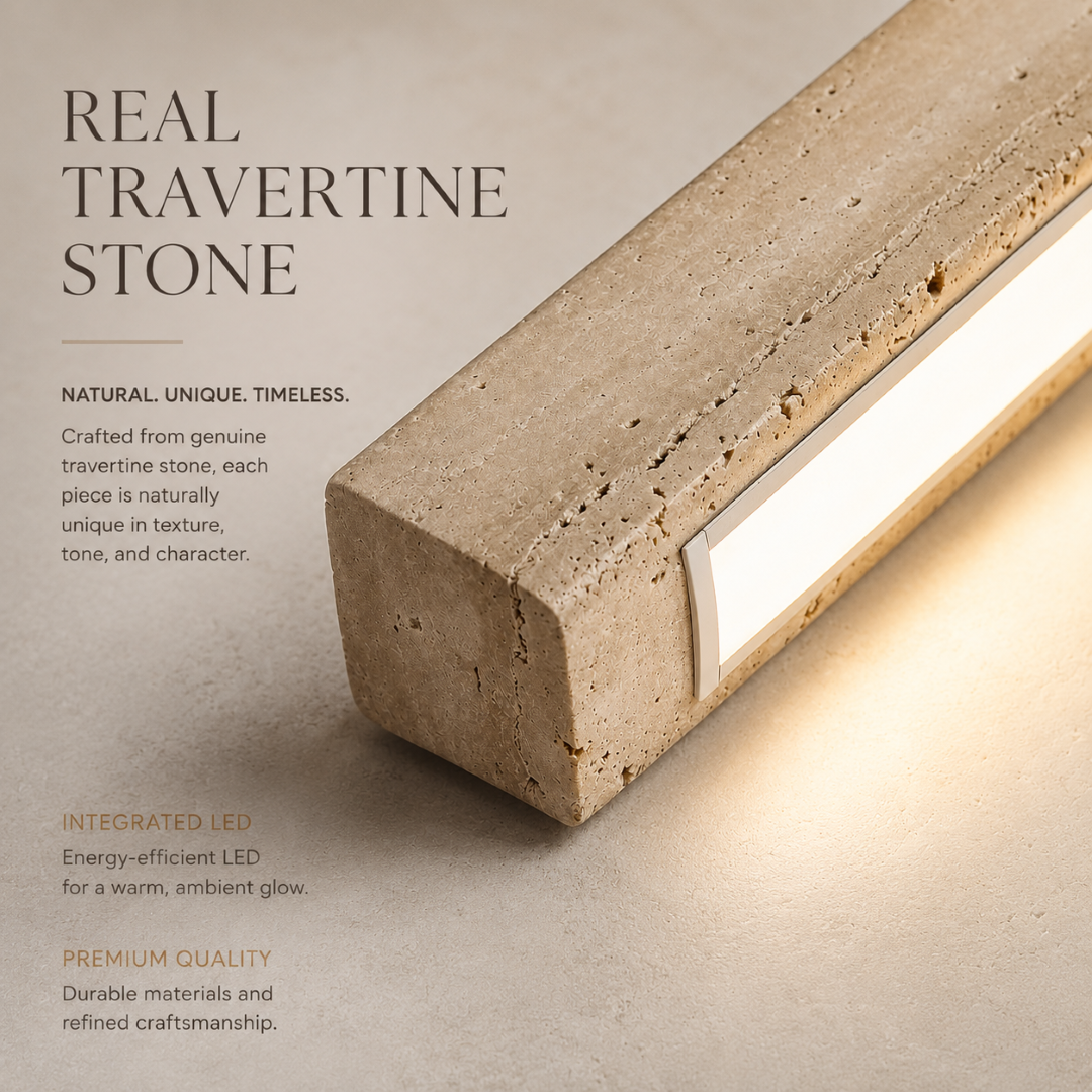 Rome | Travertine Pendant Light