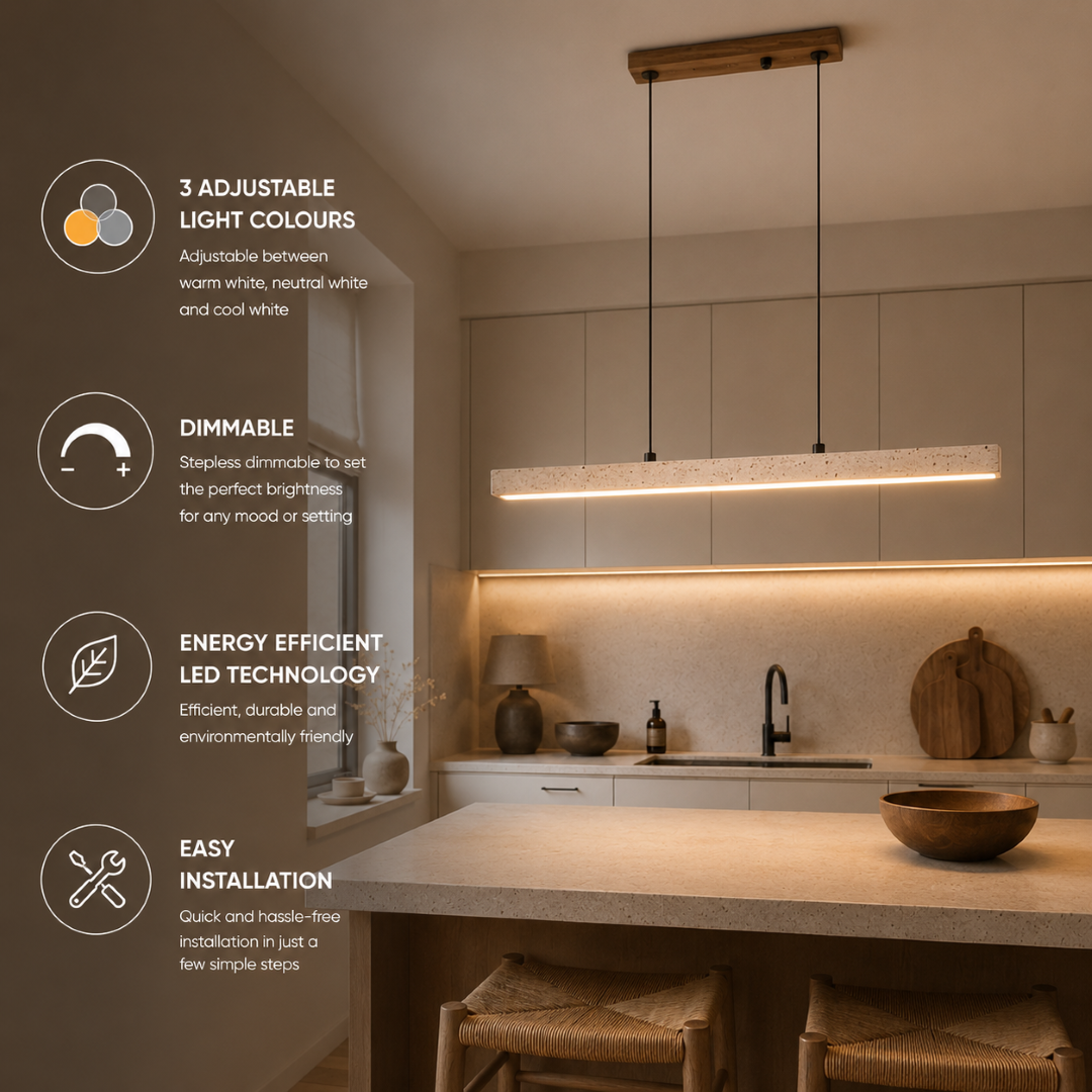 Rome | Travertine Pendant Light