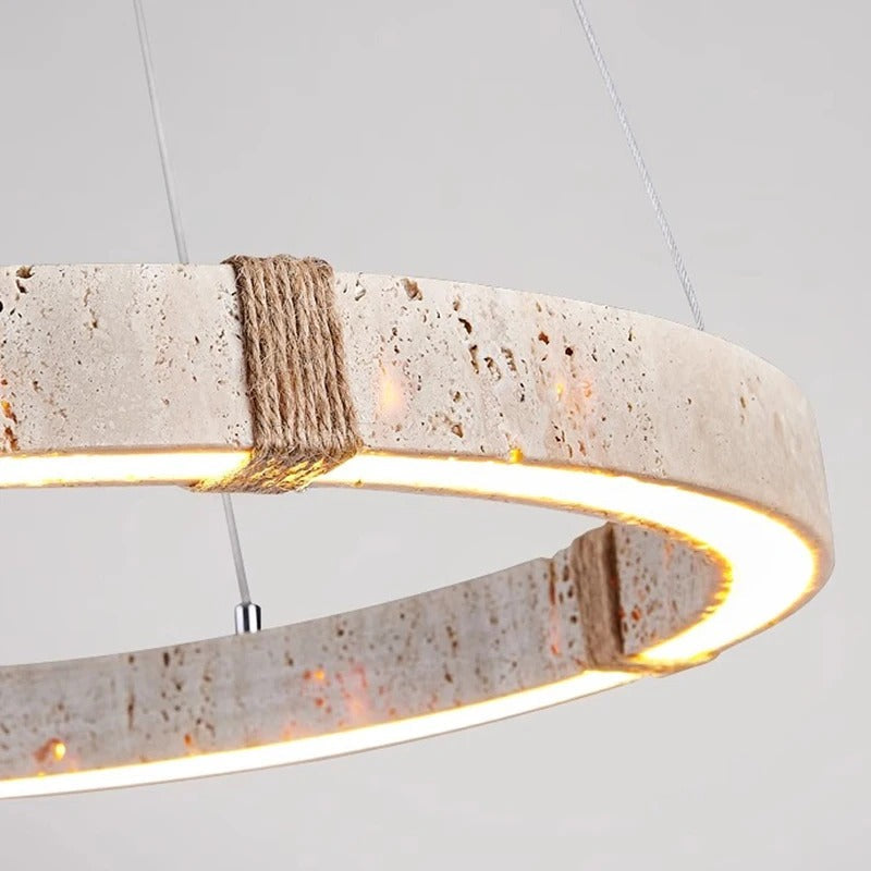 Rome | Travertine Pendant Light