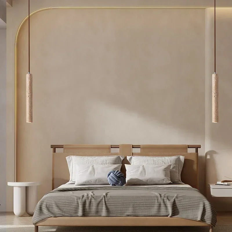 Tivaro  Travertine Pendant Light
