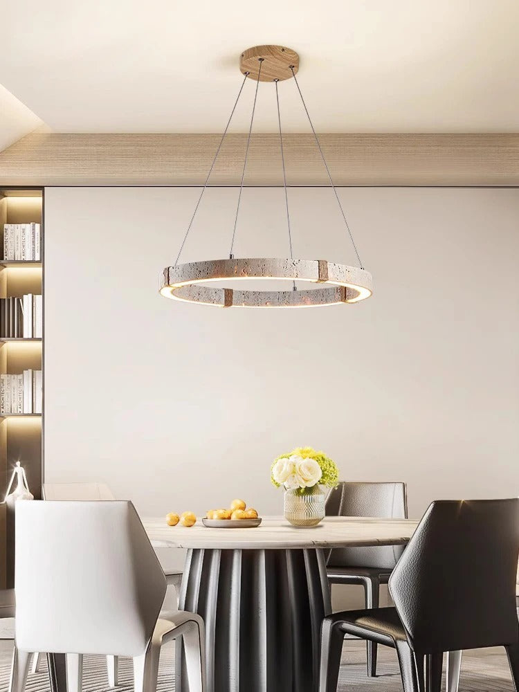 Rome | Travertine Pendant Light