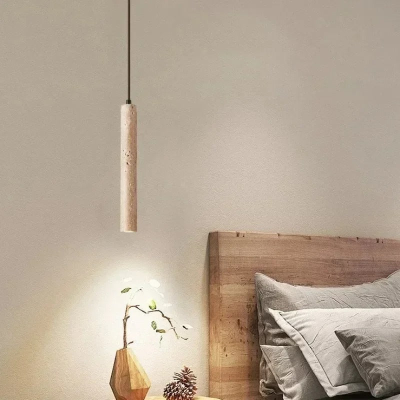 Tivaro  Travertine Pendant Light