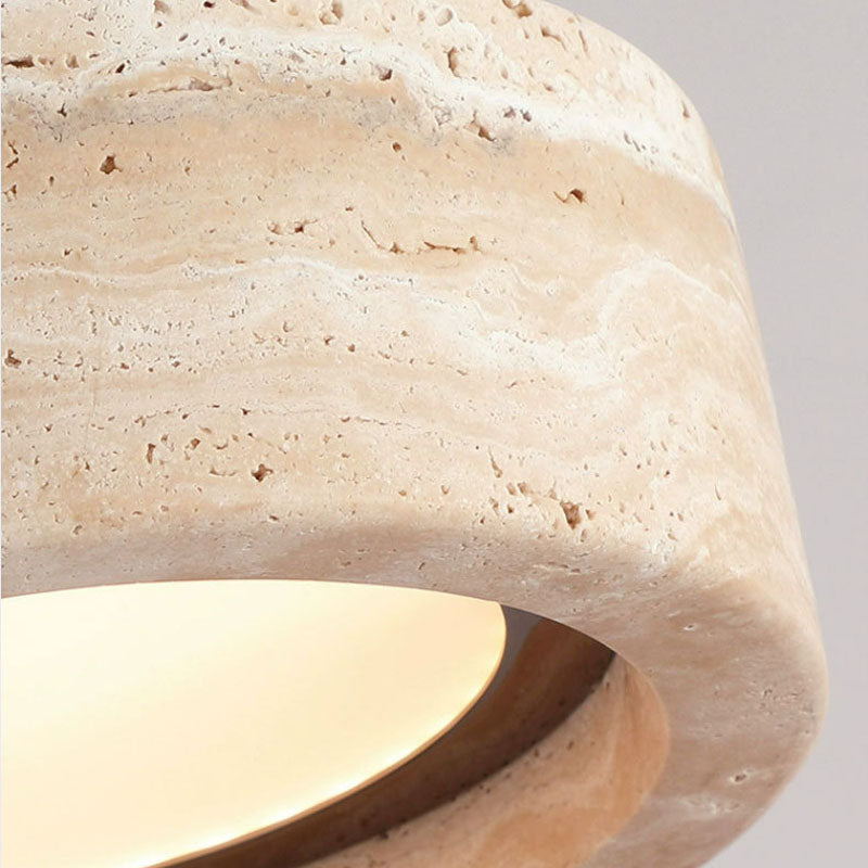 Feldor | Travertine Pendant Light